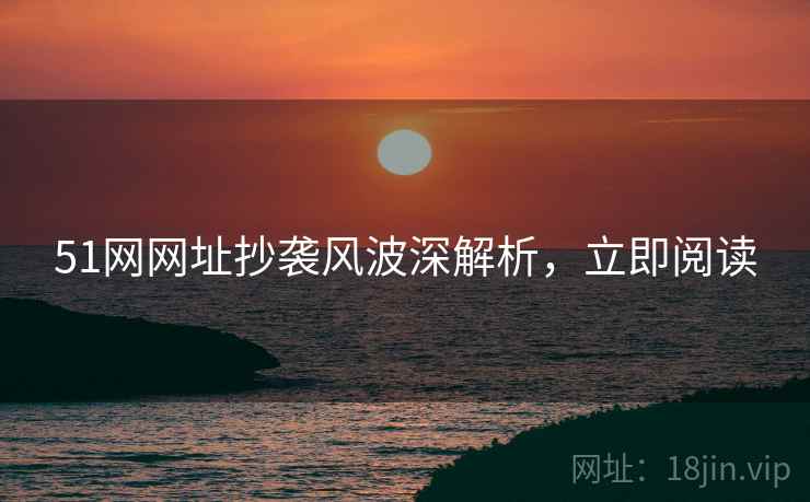 51网网址抄袭风波深解析，立即阅读