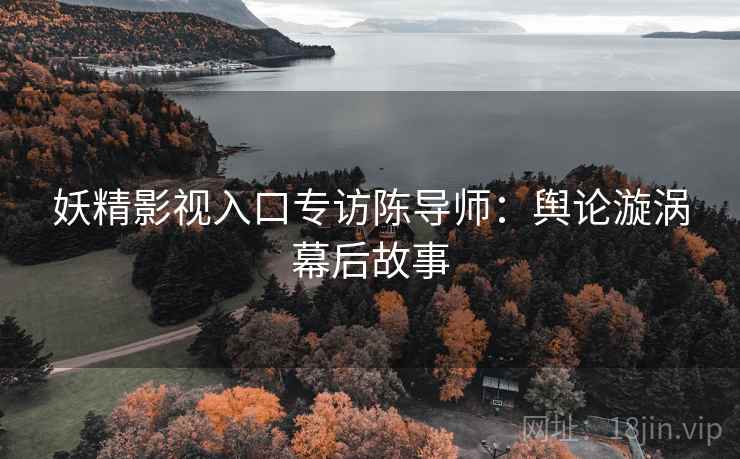妖精影视入口专访陈导师：舆论漩涡幕后故事